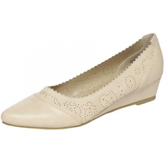 Allen Solly  Women Beige Wedges