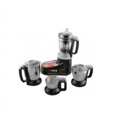 Panasonic MX-AC400 (BLACK) 550 W Juicer Mixer Grinder  (Black, 4 Jars)